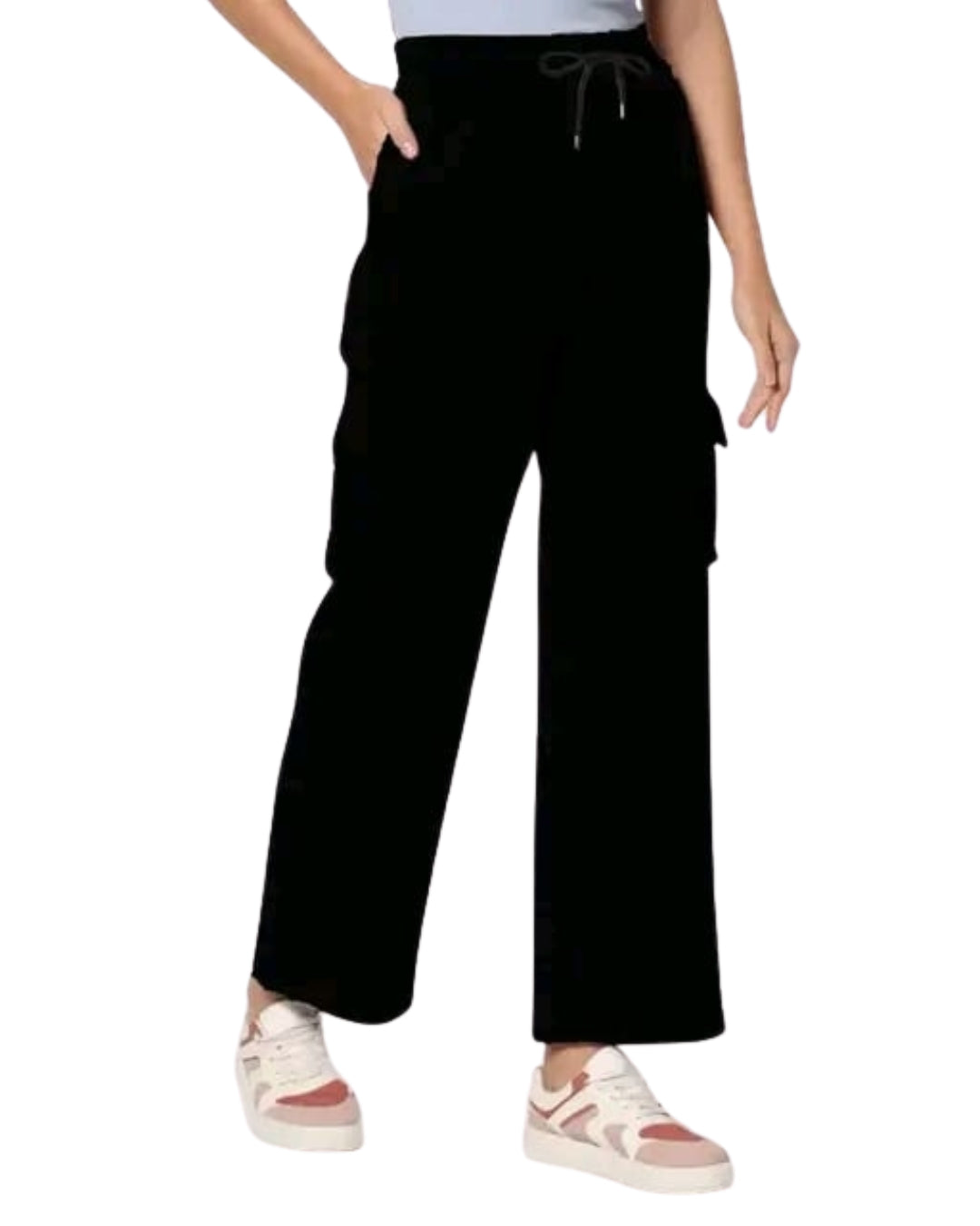 Black cargo pants